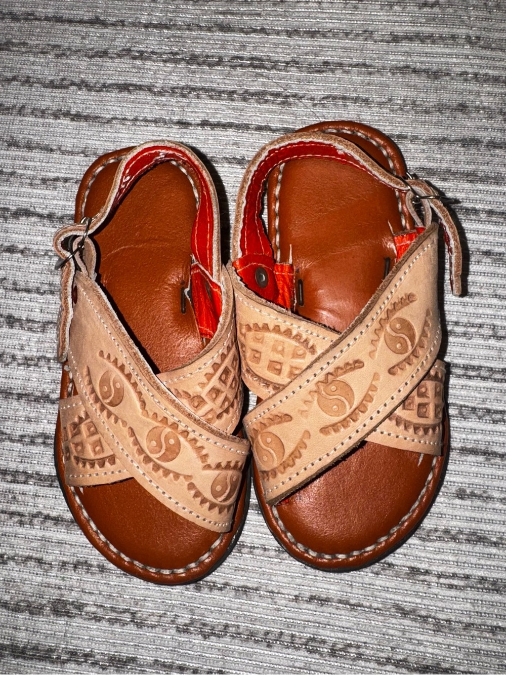 Authentic Leather Huaraches 🤎 Size 8 Handmade Mexico Boho Sandals